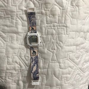 Shark watch with shark clip strap